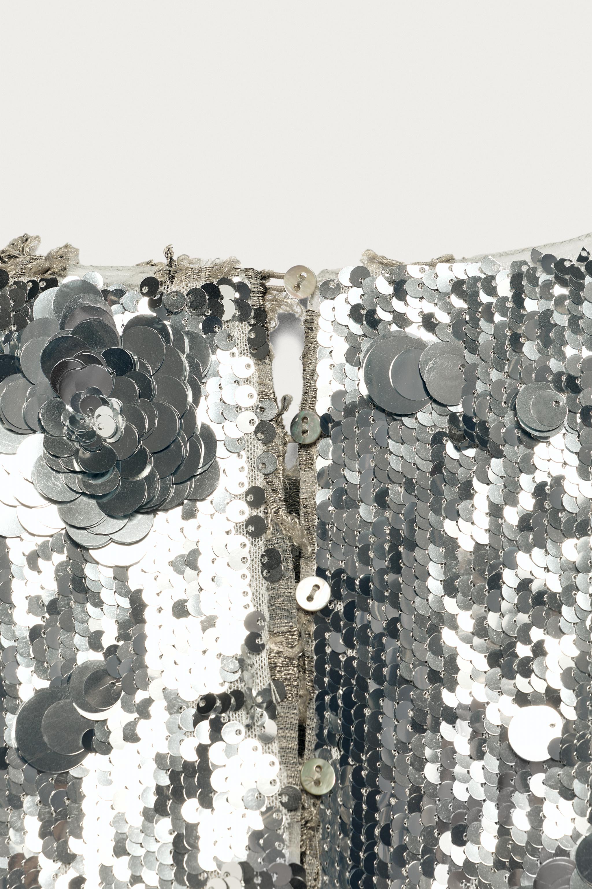 SEQUINED JACQUARD TUNIC DRESS MARISA BERENSON X ZARA